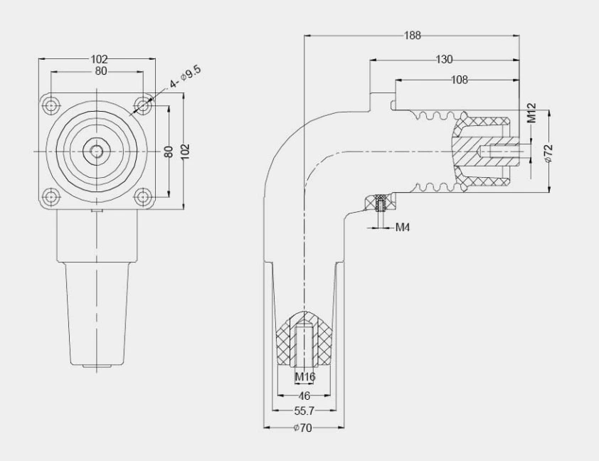 Composite Angle Casing