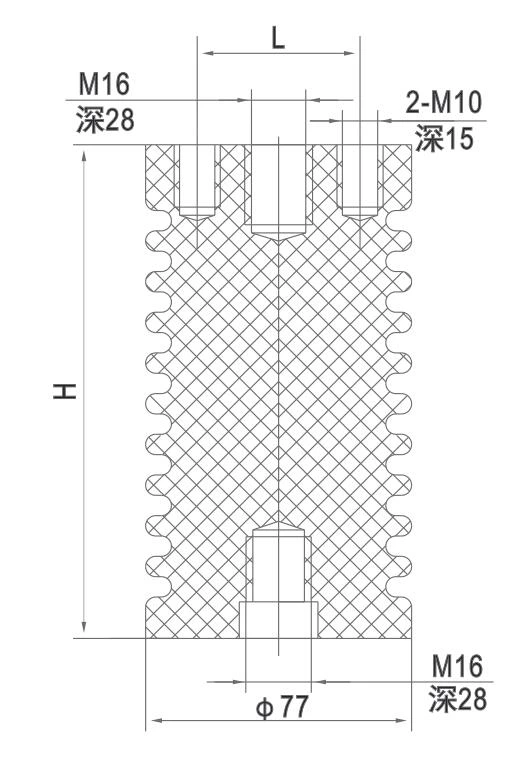10kV ZNN Insulator/CNN Sensor Insulator
