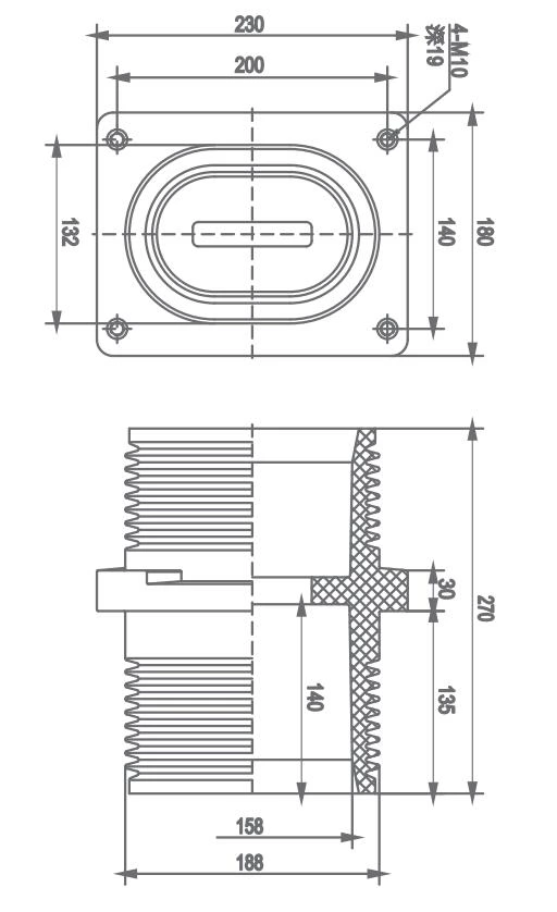 Bushing TGN1-10Q/270
