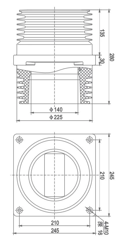 Bushing TGN24-280*245