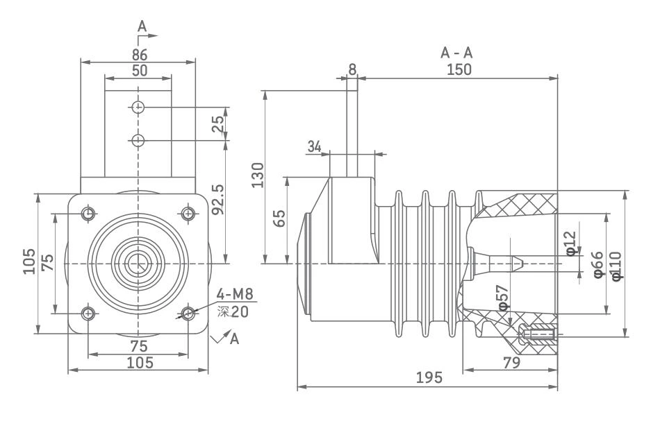 Shielded Contact Box CHN24-105
