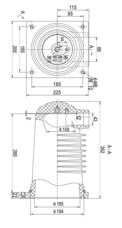 Shielded Contact Box CHN24-508