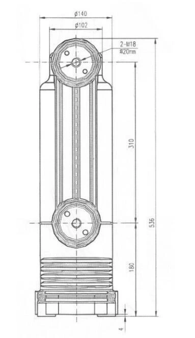 Embedded Pole EP12/3150-40