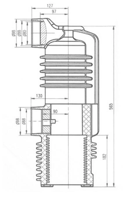 Embedded Pole EP24/2500-31.5