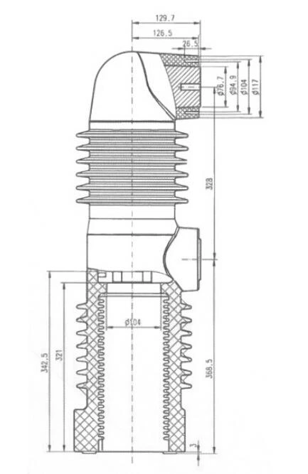 Embedded Pole EP40.5/1250-2500-31.5